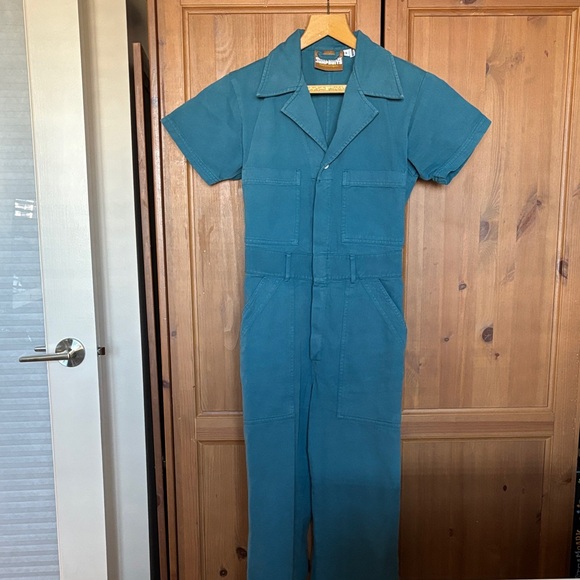 Petite Short Sleeve Jumpsuit - Big Bud Press - Picture 2 of 7